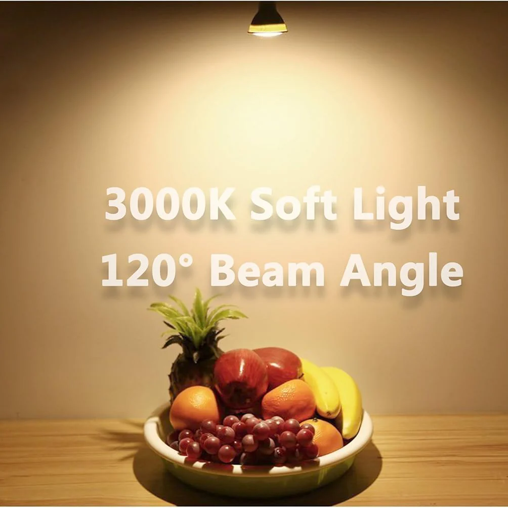 6-Pack MR16 5W 120V GU5.3 LED Bulbs Dimmable Energy Saving Light 120 Degree Beam Angle Line Voltage - Image 5