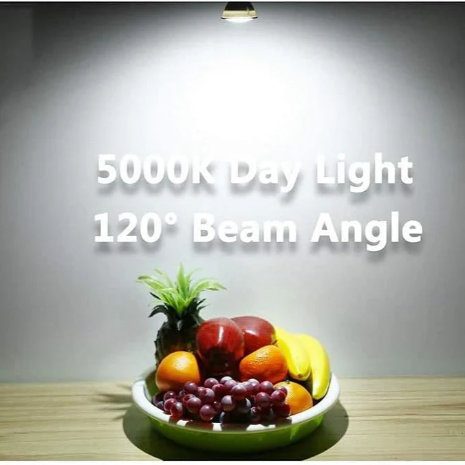 6-Pack MR16 5W 120V GU5.3 LED Bulbs Dimmable Energy Saving Light 120 Degree Beam Angle Line Voltage - Image 6