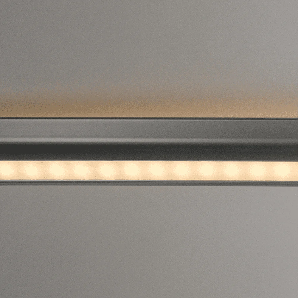 AP16F 8 ft Aluminum Channel Oval Wardrobe Hanging Rail Closet Rod 1.14″ (W) x 0.59″ (H) for LED Strip Lights | 10 Pack - Image 8