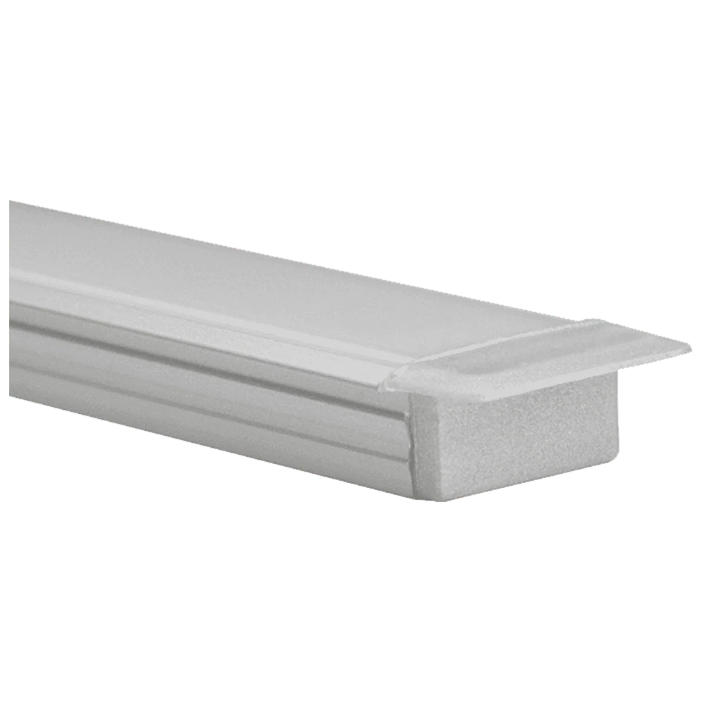 AP44M 8 ft Aluminum Channel Flush Mount 0.70″(W) x 0.31″(H) for LED Strip Lights | 10 Pack - Image 7