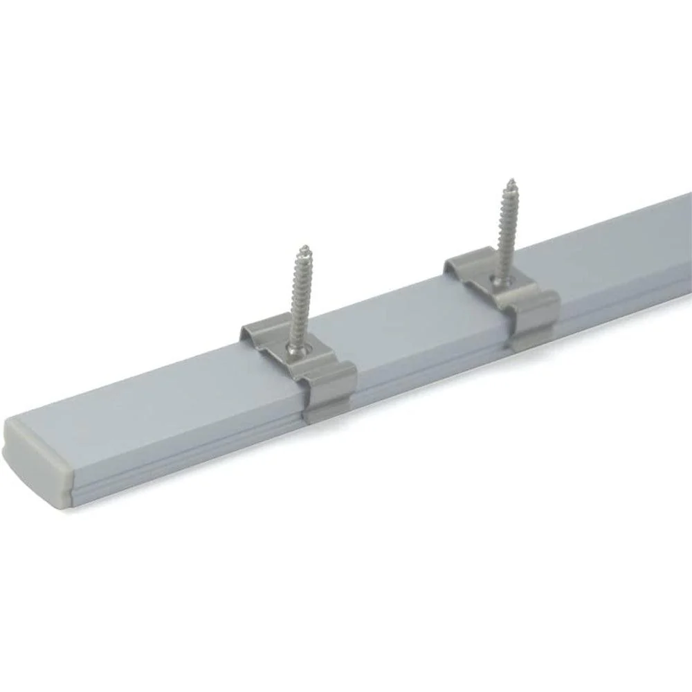AP44M 8 ft Aluminum Channel Flush Mount 0.70″(W) x 0.31″(H) for LED Strip Lights | 10 Pack - Image 9