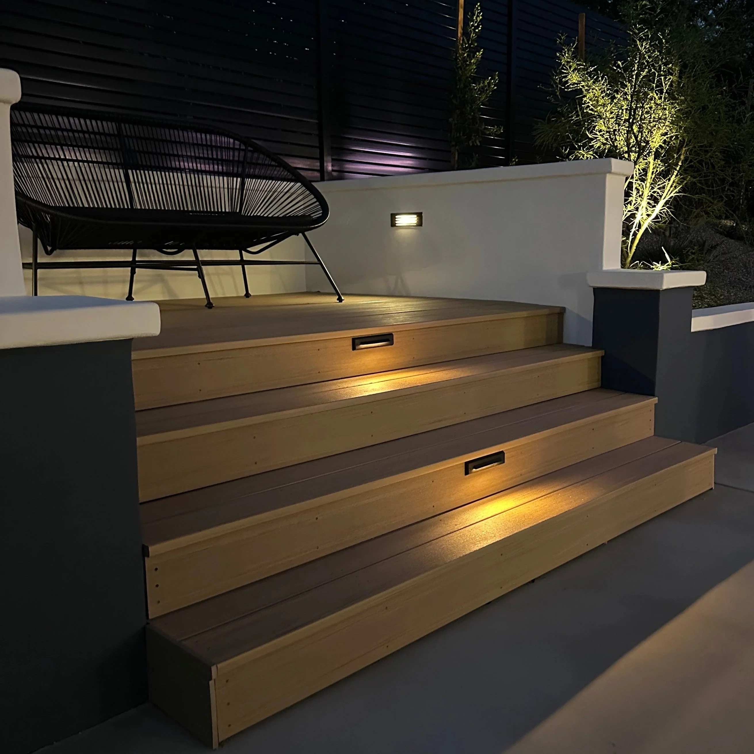 STBP01 2W 2700K Arrow Simple Louv Brass Deck Light Low voltage Landscape Lighting - Image 4