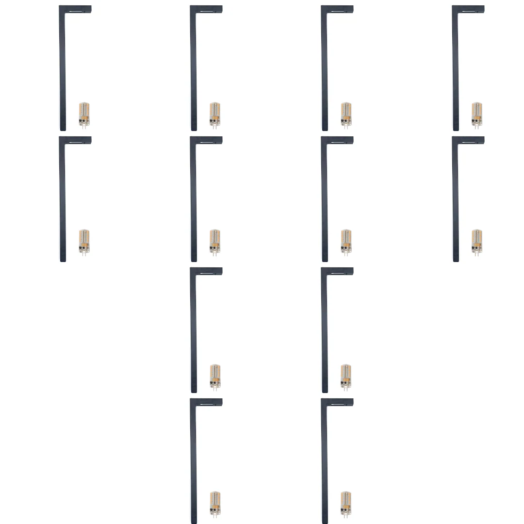 BPLP03 Aspen Brass Path Light 4x/8x/12x G4 2W Dimmable 2700K Package Low Voltage Outdoor Lighting - Image 3