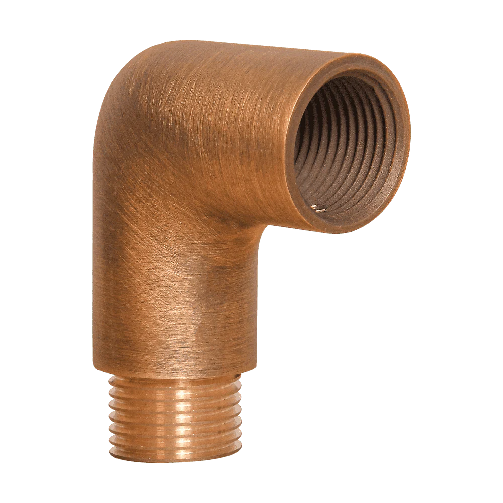 BRL2 - Brass 90° Coupling Accessory for Post/Path Light Fixtures - Image 5