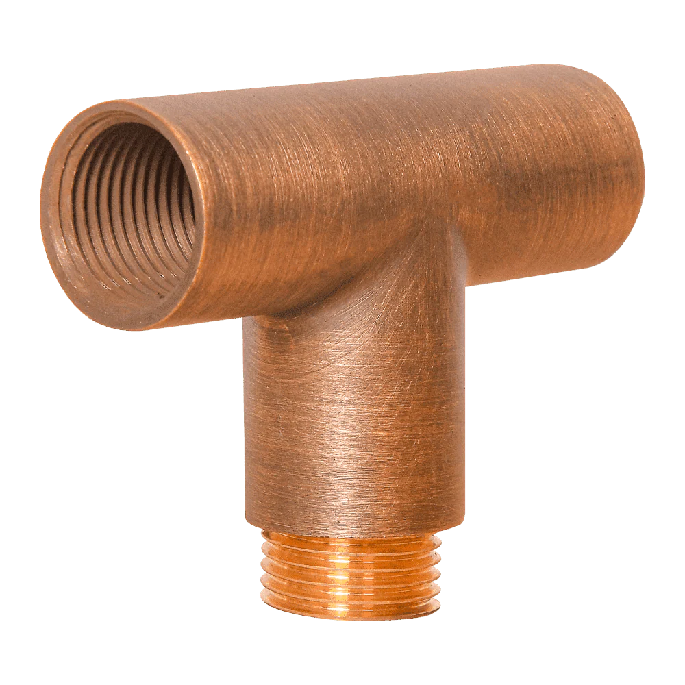 BRT1 - Brass T-Bar Coupling Accessory for Post/Path Light Fixtures - Image 4