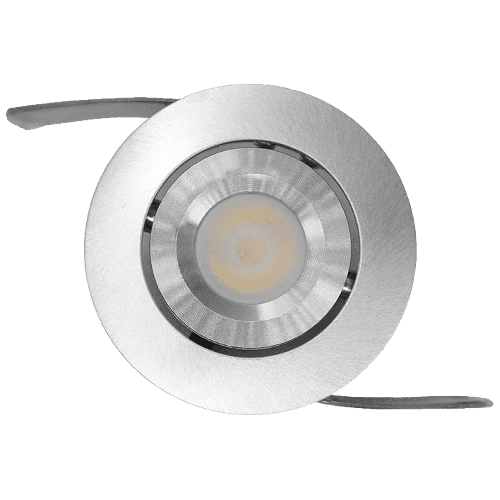 CB05 1.5W DC12 Low Voltage Round LED Cast Aluminum Recessed Cabinet Light Down Lighting Fixture - Image 4