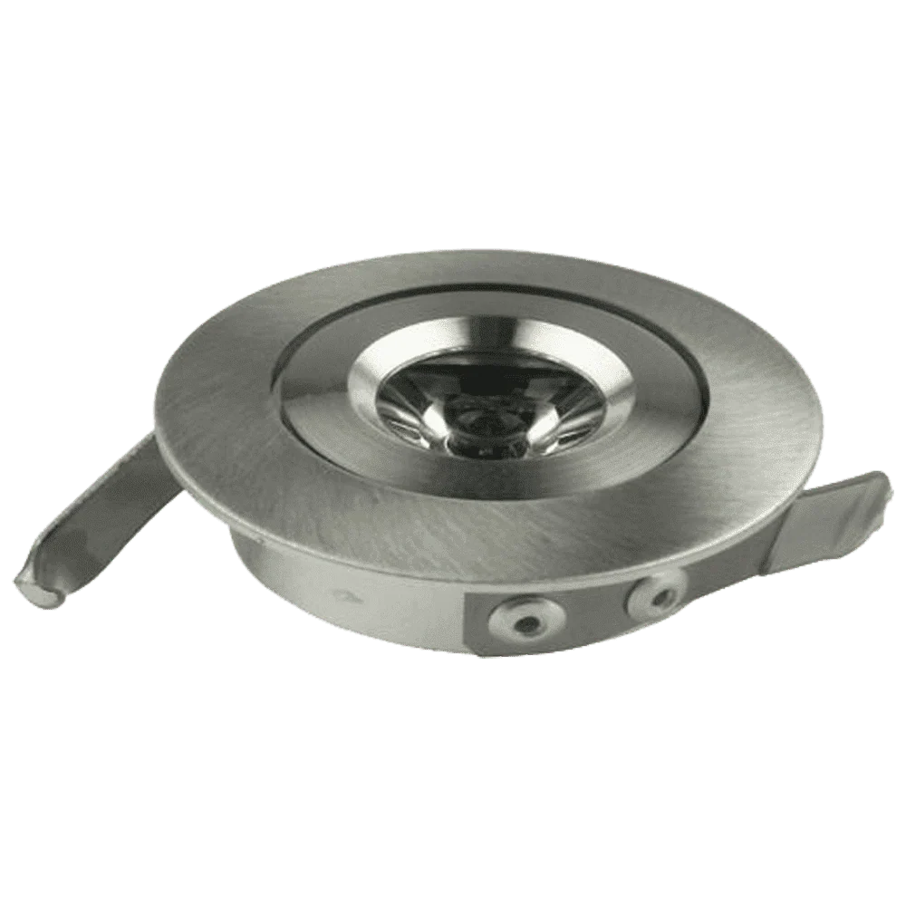 CB05 1.5W DC12 Low Voltage Round LED Cast Aluminum Recessed Cabinet Light Down Lighting Fixture - Image 6
