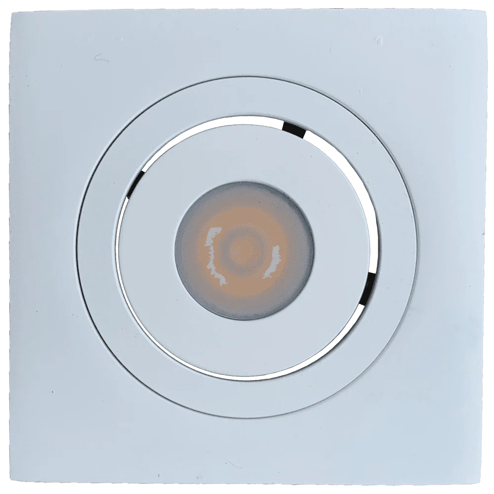 CB06 1.5W DC12V Low Voltage Dimmable Recessed Square Cast Aluminum LED Puck Light Cabinet Downlighting - Image 3