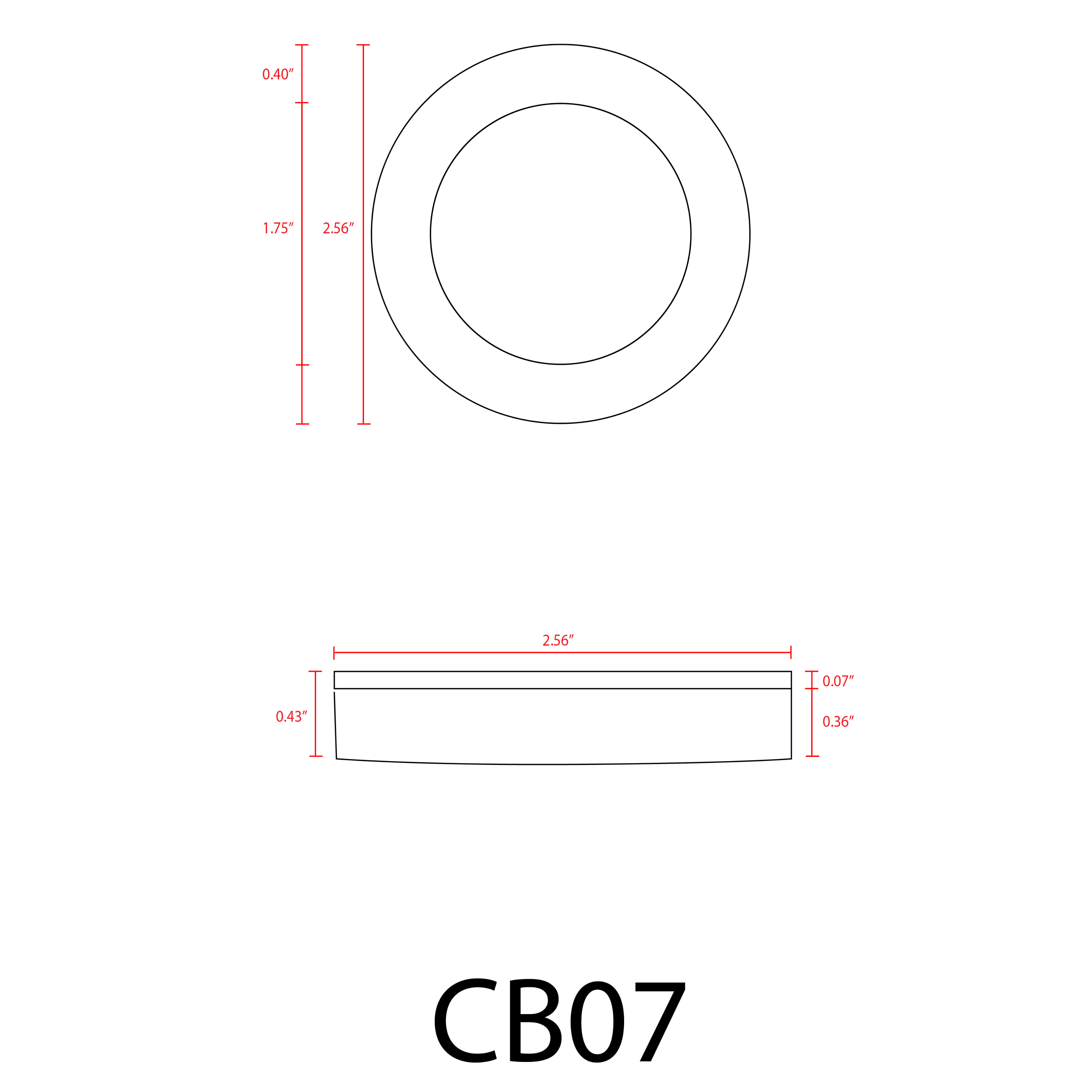CB07 1.8W DC12V Round LED Dimmable Cast Aluminum Recessed Cabinet Light Down Lighting Fixture - Image 12