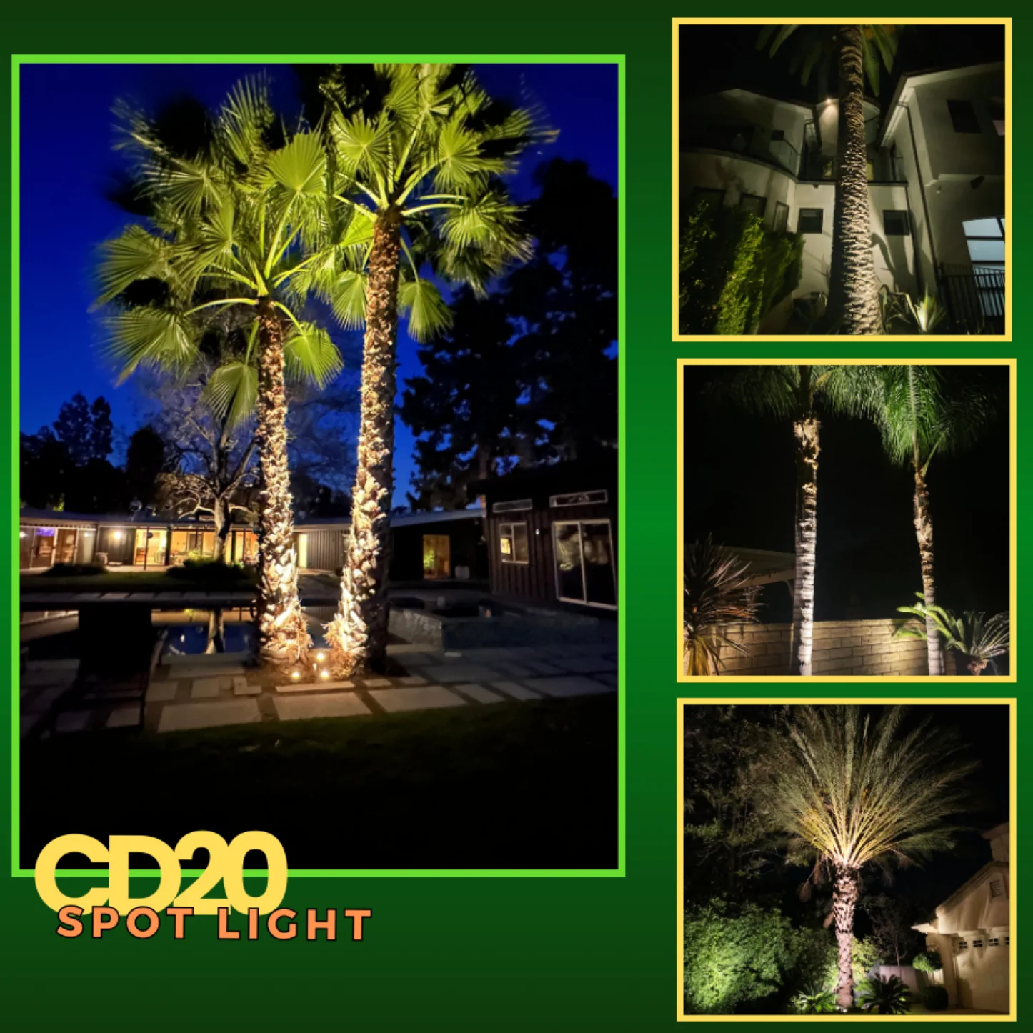 CD20 20W AC12V Low Voltage Ground LED Aluminum Spotlight Waterproof Outdoor Fixture - Image 17