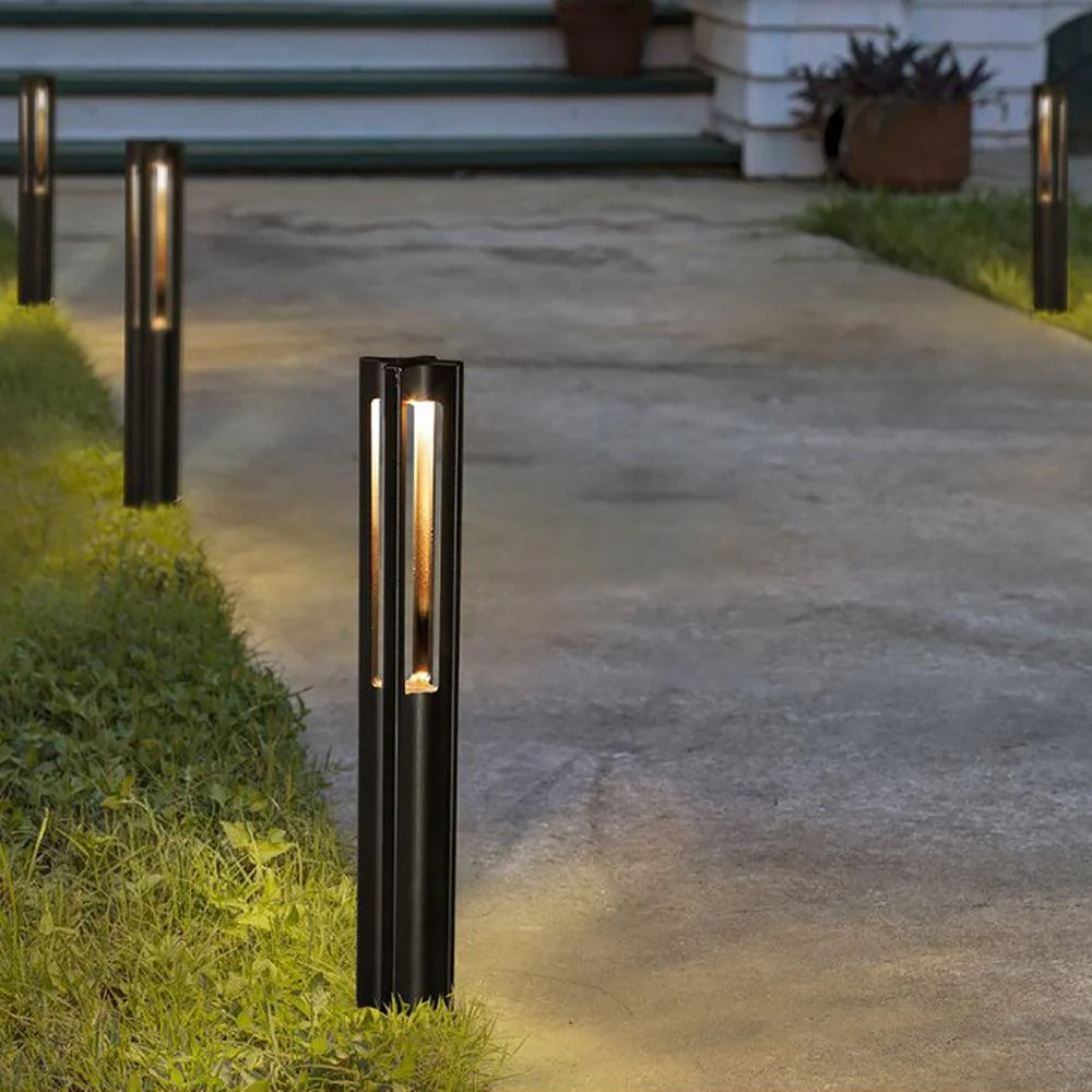 CDPA53 12V Low Voltage 3W 3000K Warm White Integrated LED Rectangular Bollard Light Outdoor Aluminum Path Lighting - Image 10