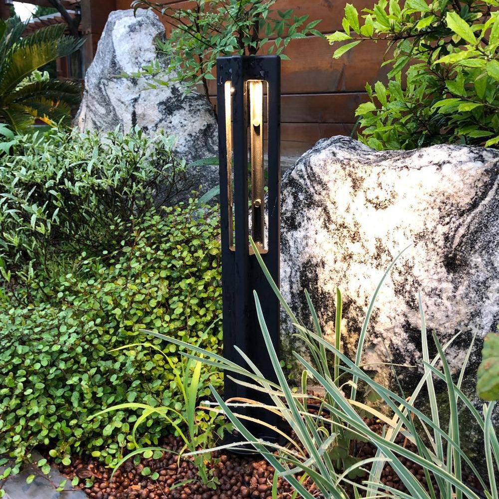 CDPA53 12V Low Voltage 3W 3000K Warm White Integrated LED Rectangular Bollard Light Outdoor Aluminum Path Lighting - Image 11