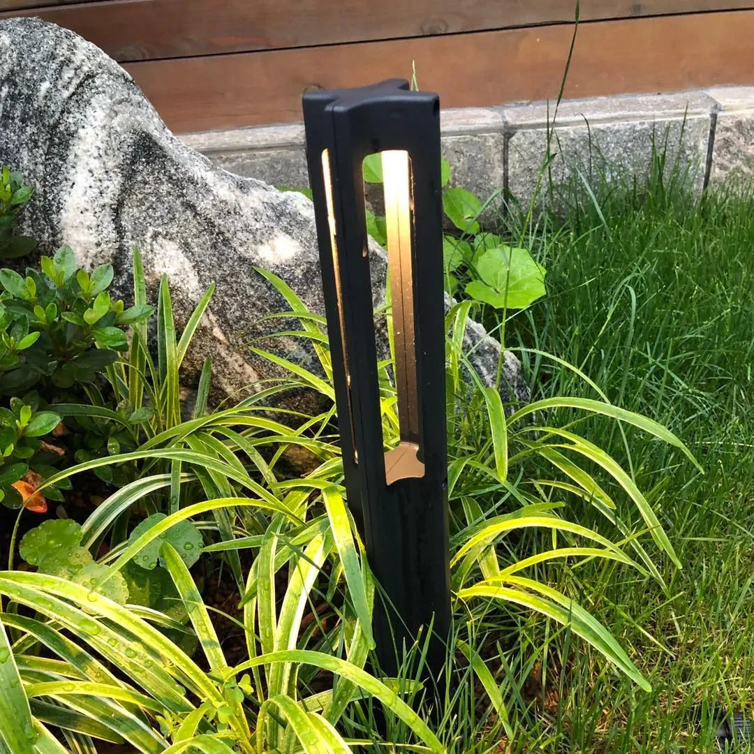 CDPA53 12V Low Voltage 3W 3000K Warm White Integrated LED Rectangular Bollard Light Outdoor Aluminum Path Lighting - Image 15