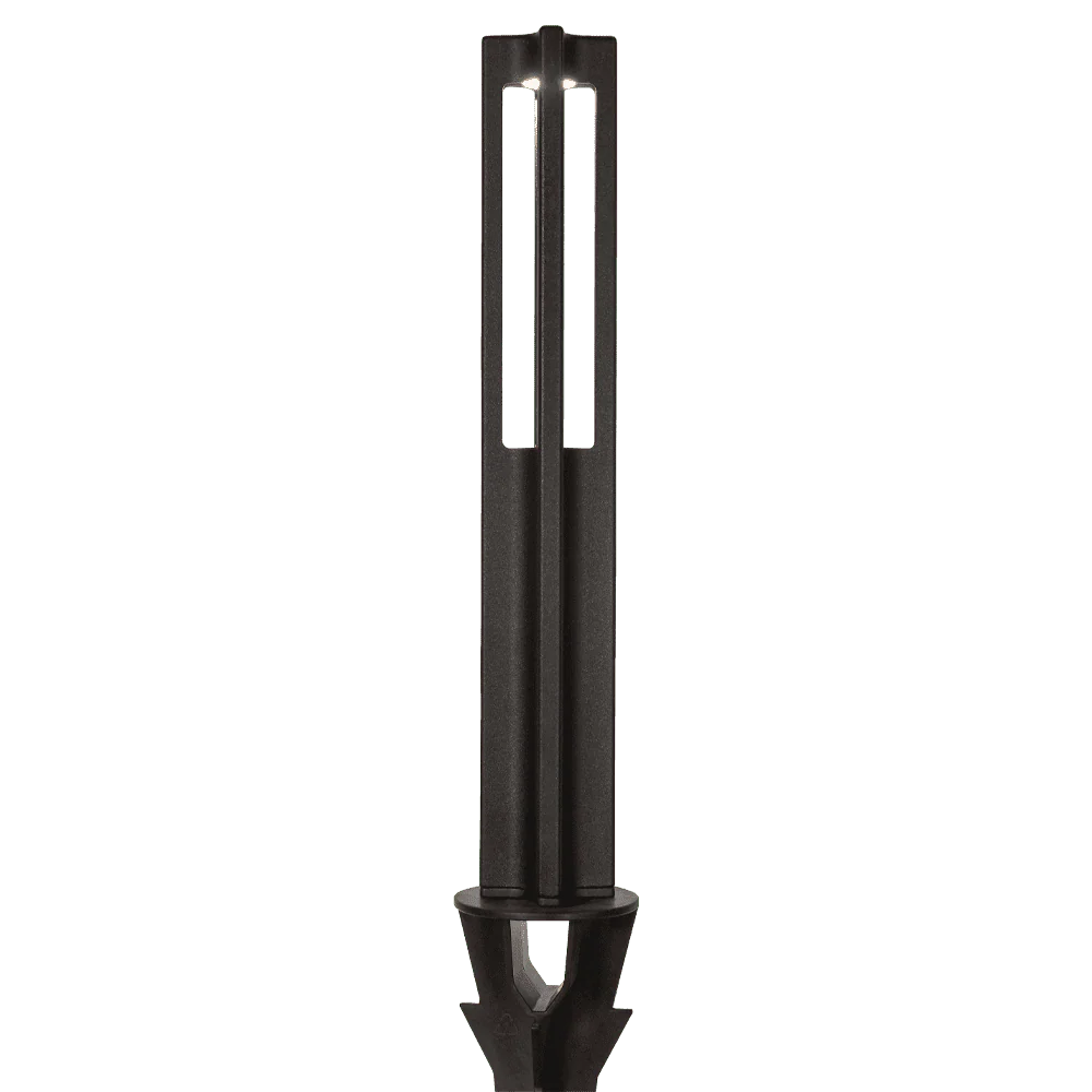 CDPA53 12V Low Voltage 3W 3000K Warm White Integrated LED Rectangular Bollard Light Outdoor Aluminum Path Lighting - Image 3