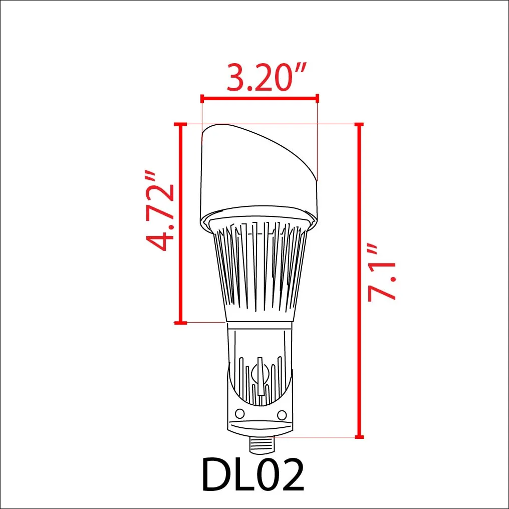 DL02 4x/8x/12x Package 12V Low Voltage Waterproof LED Outdoor Aluminum Spotlight Directional Lighting with 3W 3000K Bulb - Image 24