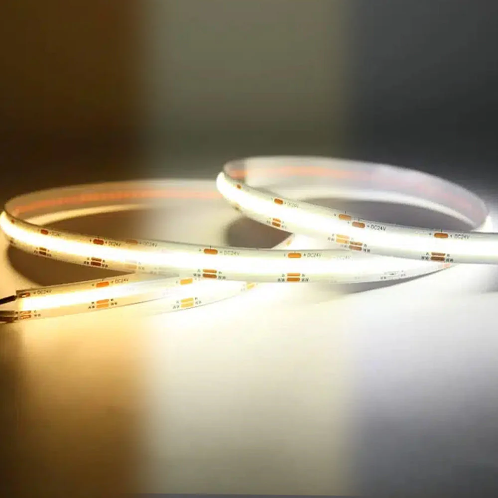 SLD07 Dotless Linear LED Tunable CCT (2700K-6500K) 4.5W/ft for 10mm COB Strip Lights Low Voltage DC24V Tape Light - Image 5