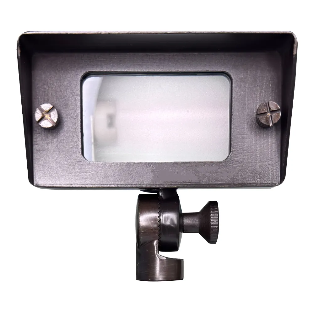 FPB01 Brass 12V Low Voltage Rectangular LED Directional Floodlight Adjustable Lighting - Image 8