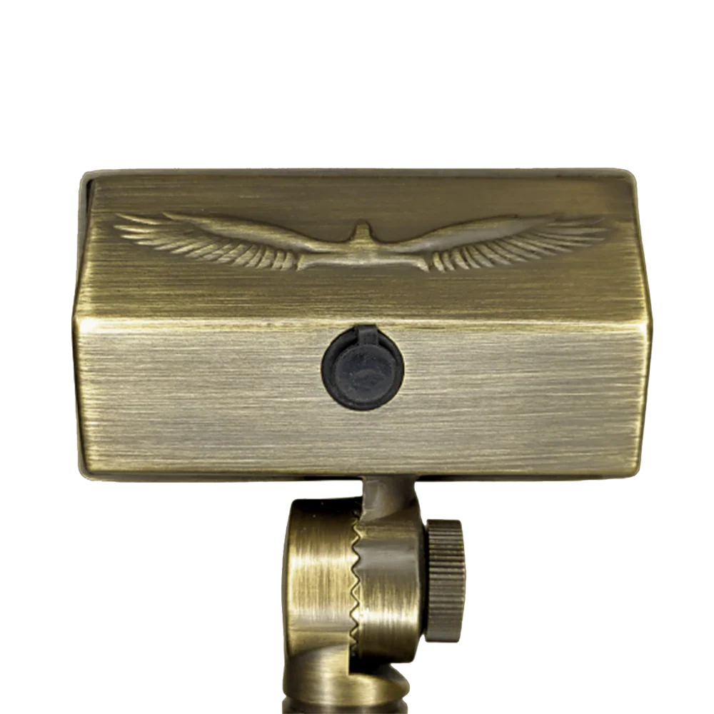 FPBCC04 Cast Brass 3CCT Adjustable 2W-7W Rectangular Built-In LED Flood Light 12V Low Voltage Fixture - Image 3