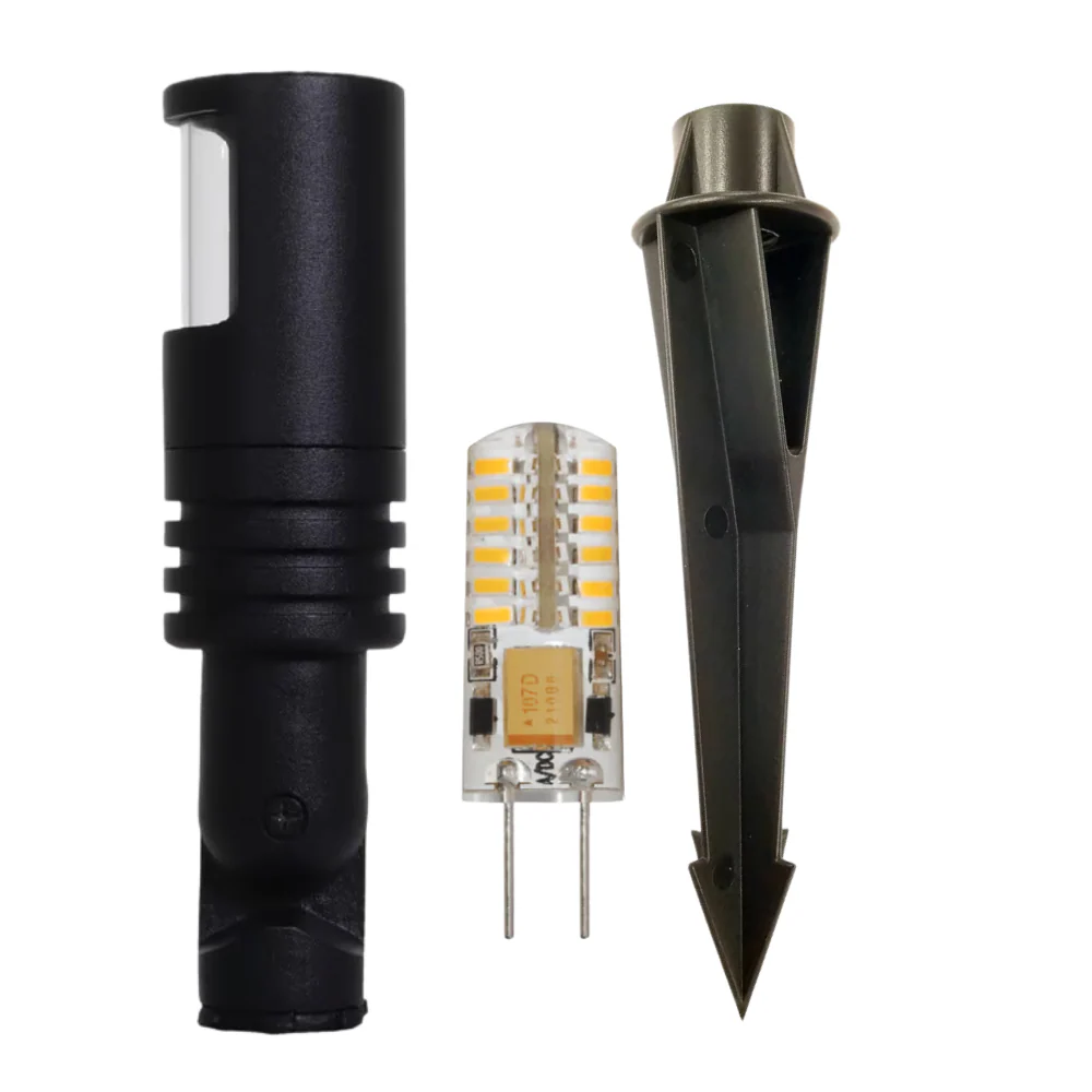 KL108 4x/8x/12x Package Low Voltage 3W 2700K G4 LED Directional Combo Path and Area Light Outdoor Lighting - Image 11