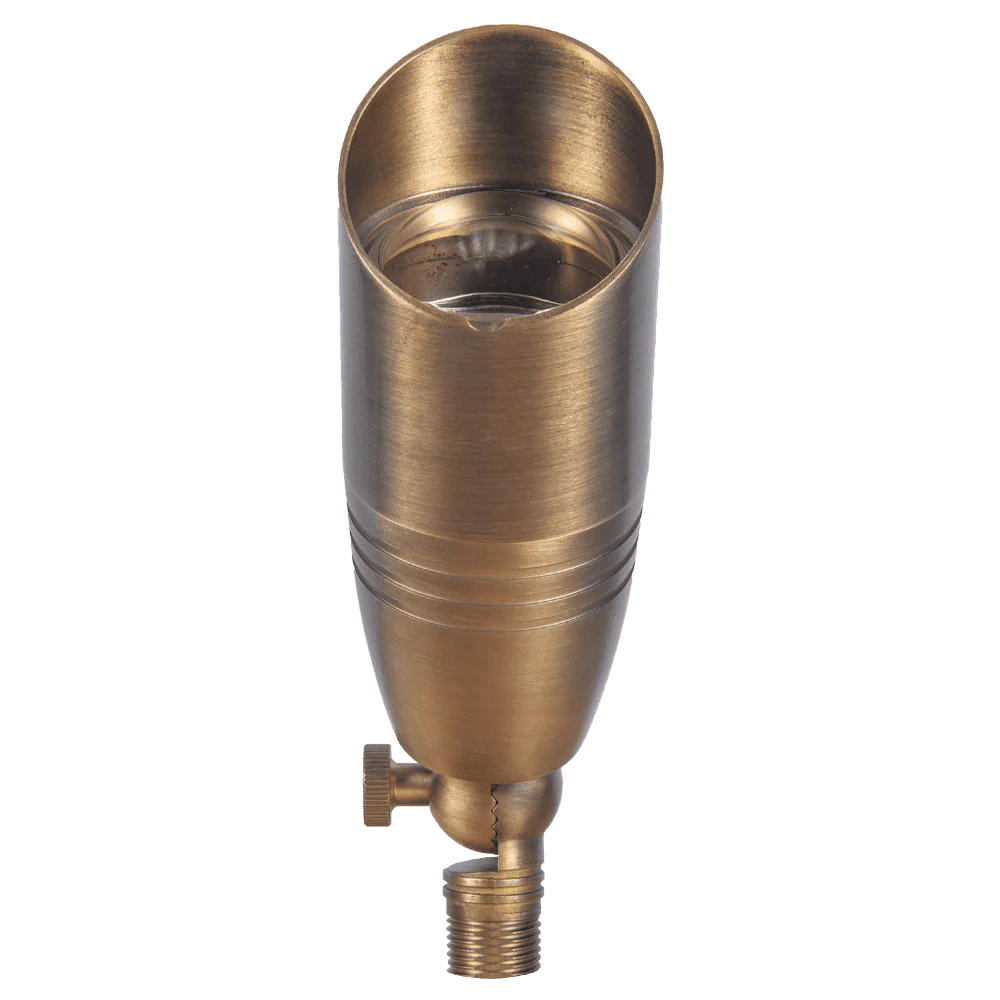 SPB06 4x/8x/12x Package 12V Low Voltage LED Outdoor Landscape Brass Spotlight with 3W 3000K Bulb - Image 13
