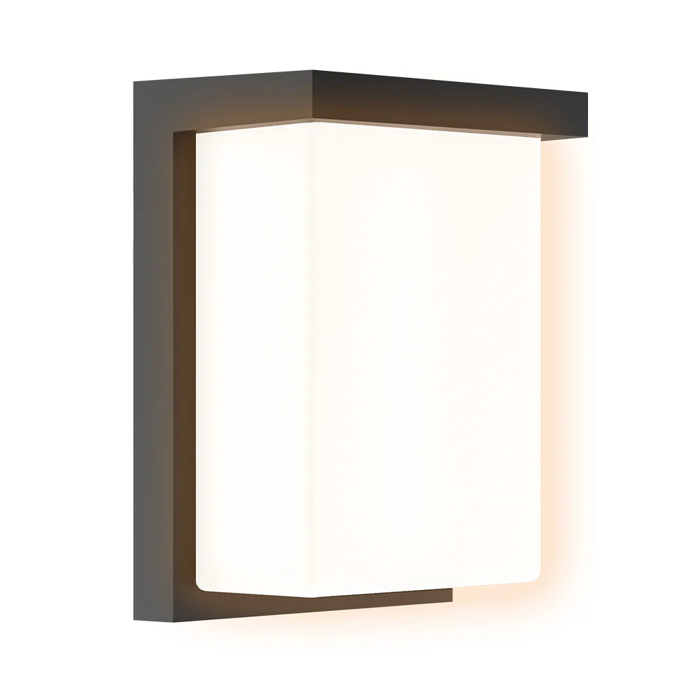 LED Wall Sconce Light 3CCT Selectable 3000K/4000K/5000K Integrated LED 3 Watts Selectable 12W/14W/16W Line Voltage 120V-277V AC IP66 Waterproof - Image 4