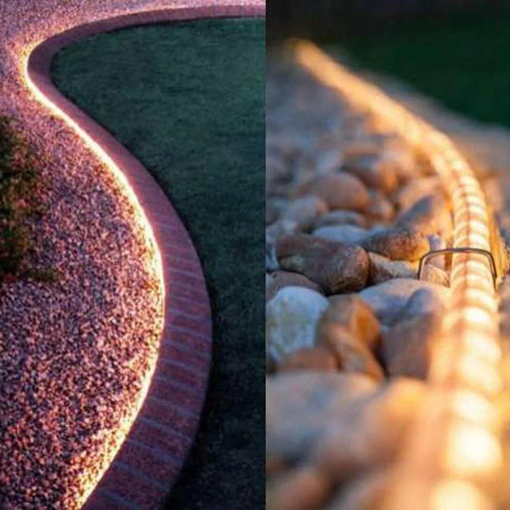 RL100 LED DC12V Low Voltage Rope Lights Outdoor IP65 3000K, 5000K, Multi Color RGB, Pink, Purple, Red, Yellow, Blue, Green - Image 15