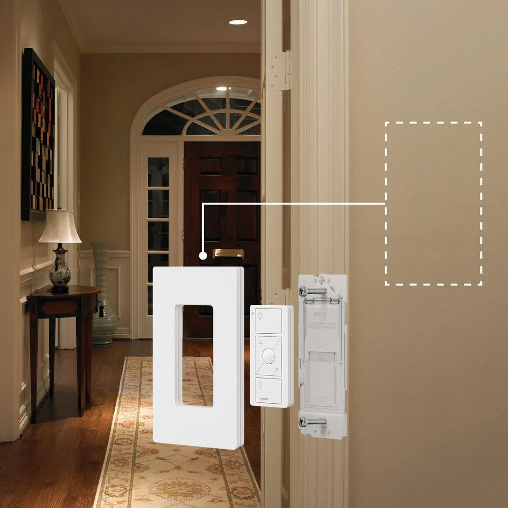 Lutron Caseta Wireless Pico Wall-Mounting Kit, White - Image 6