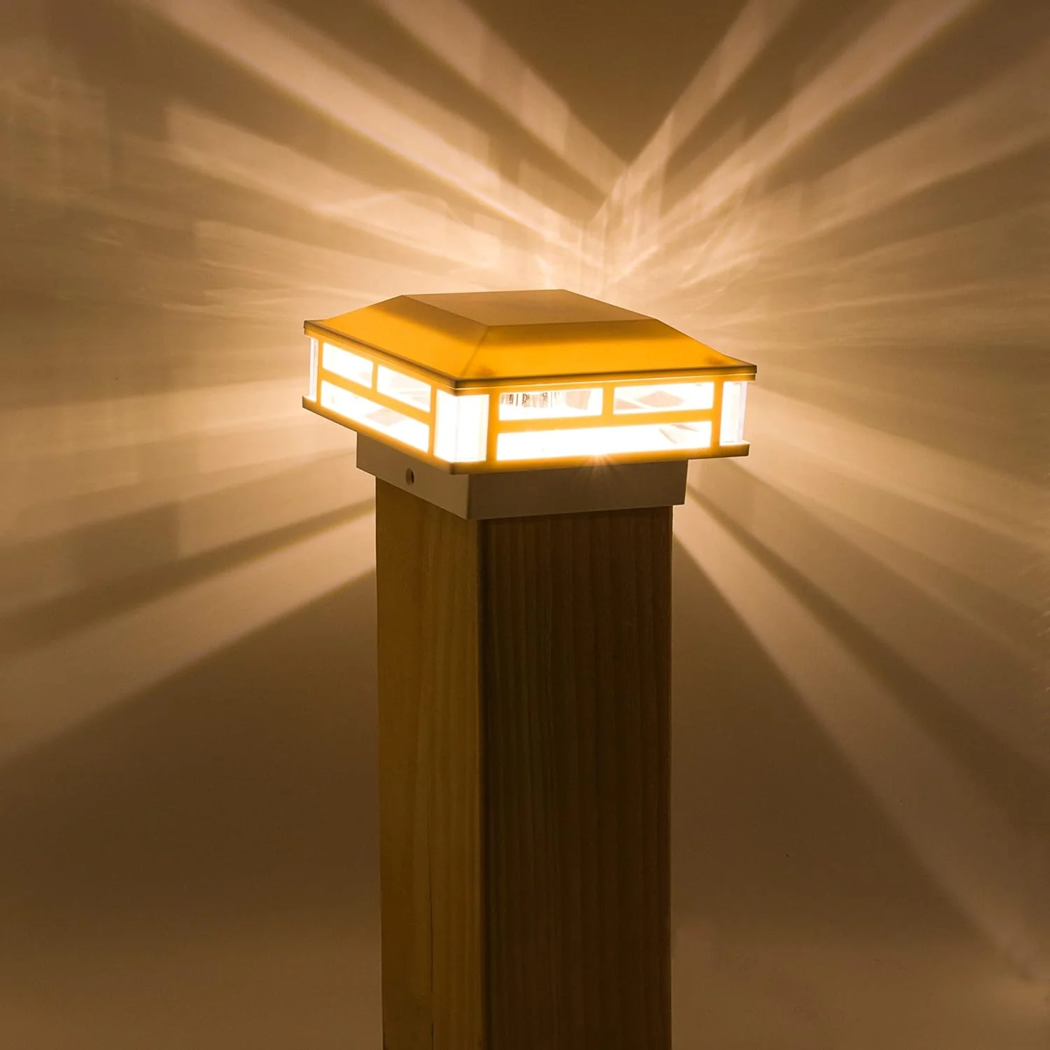CPL01 Modern 12V AC/DC Low Voltage LED Post Cap Light for 4x4 or 5x5 Posts 120 Lumens Warm White - Image 9