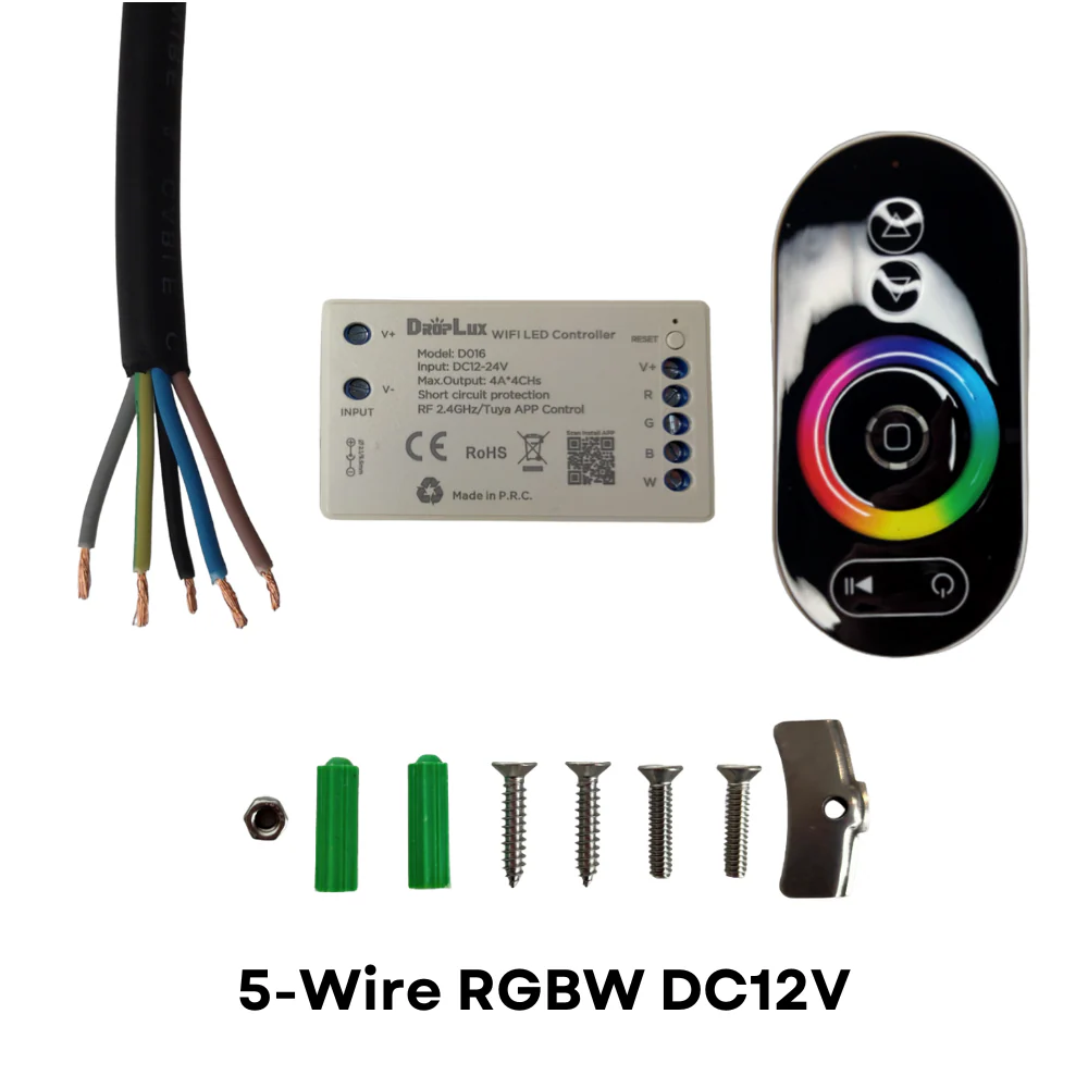 PL54 Pool and Spa RGB/RGBW Color Changing 12V Stainless Steel Low Voltage Light IP68 - Image 3