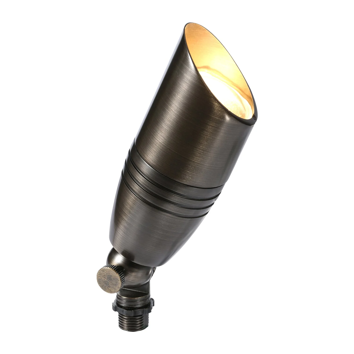 RAL8102 x20 Package Brass Bullet Accent Light Low Voltage LED Outdoor Landscape Spotlight [FINAL SALE] - Image 4