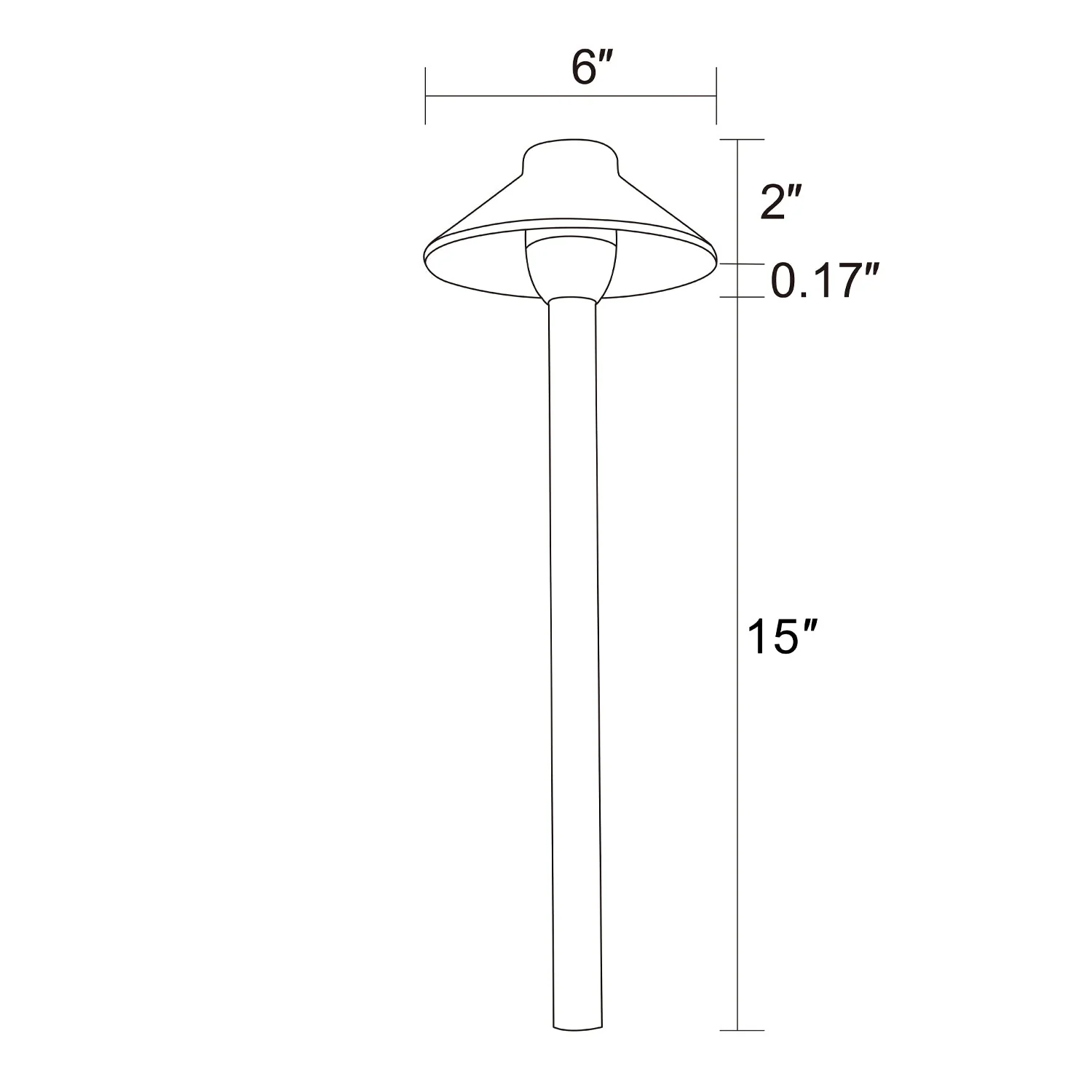 RPL8901 x12 Package Outdoor Garden Pathway Light | Low Voltage Brass Path Light [FINAL SALE] - Image 5