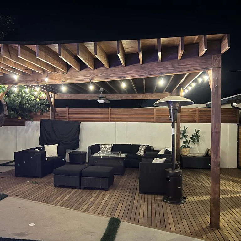 SL103 2800K Warm White LED Low Voltage Bistro String Lights 50 FT Outdoor Weatherproof 10pcs Connect Anywhere 12V Edison Bulbs - Image 8