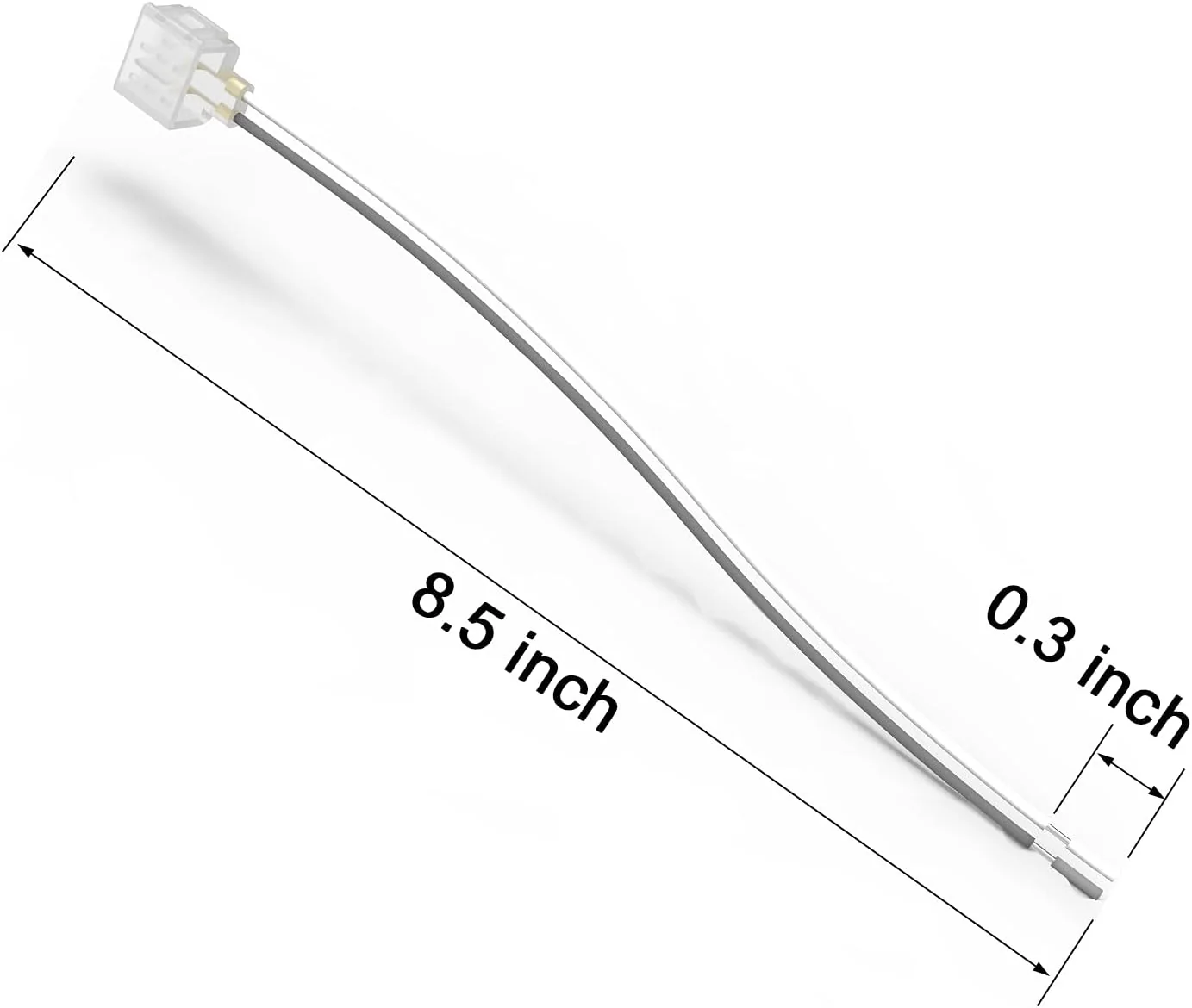 SLN 8 Pack Solderless Strip to Wire Connectors for Single Color LED 12V DC Strip Light Neon - Image 4