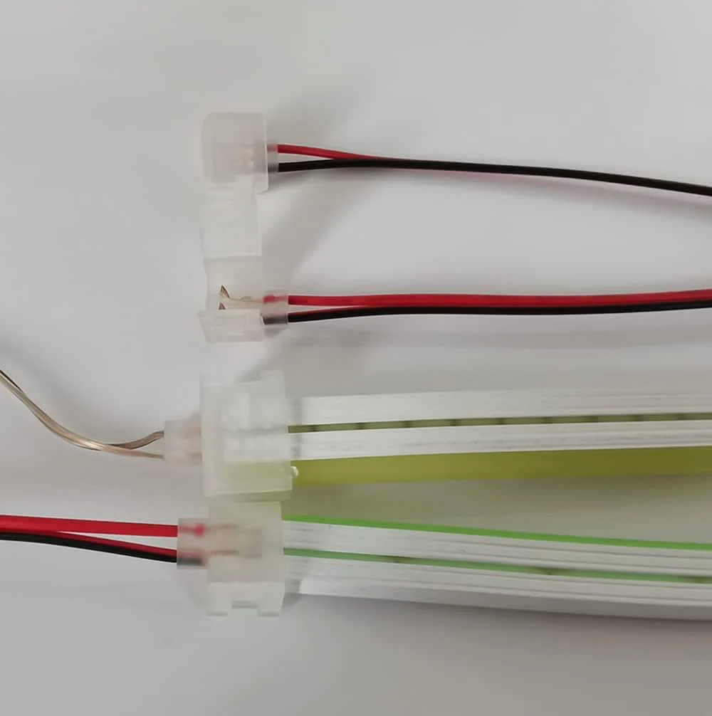 SLN 10 Pack Solderless Strip to Wire Connectors for 6x12mm Strip Light Neon - Image 4
