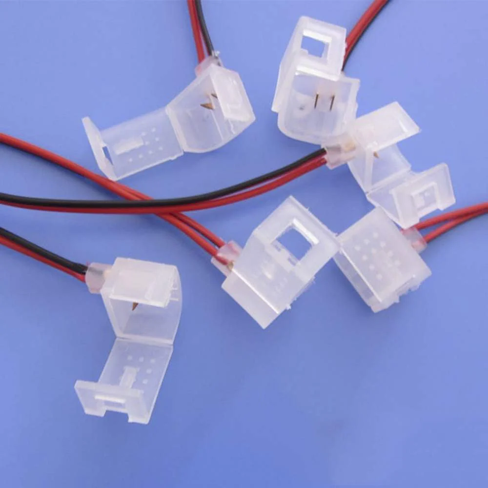 SLN 10 Pack Solderless Strip to Wire Connectors for 6x12mm Strip Light Neon - Image 8