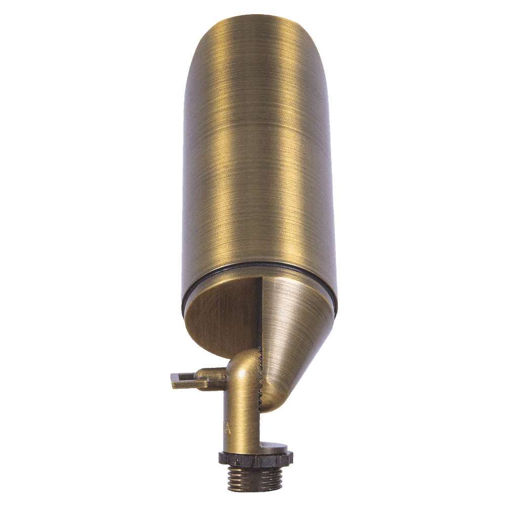 SPB04 4x/8x/12x Package Adjustable 12V Low Voltage LED Bullet Landscape Brass Spotlight Outdoor Lighting with 3W 3000K Bulb - Image 16