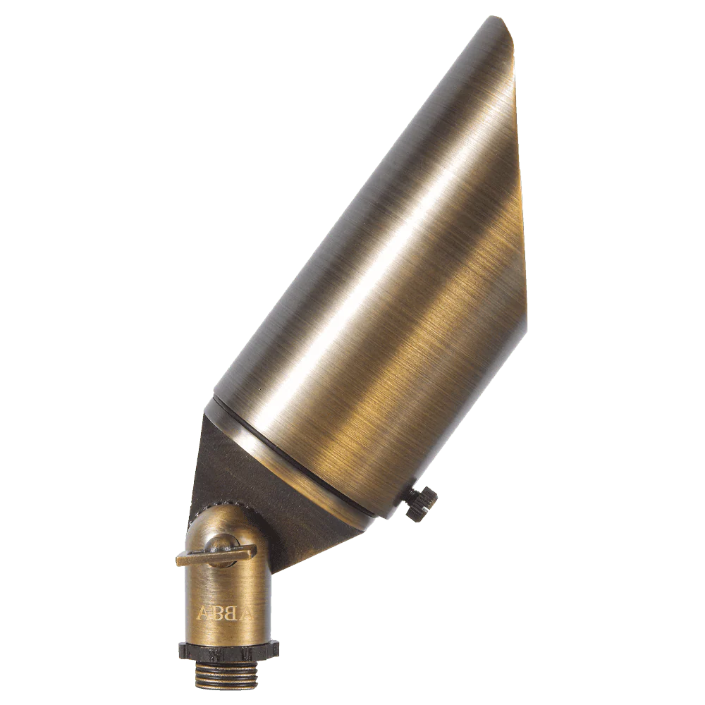 SPB04 4x/8x/12x Package Adjustable 12V Low Voltage LED Bullet Landscape Brass Spotlight Outdoor Lighting with 3W 3000K Bulb - Image 17