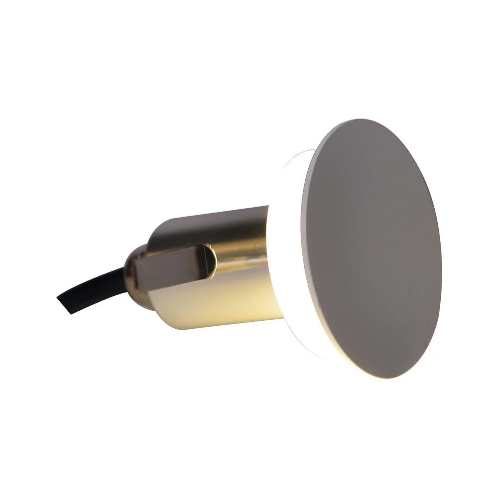 STA02 12V Low Voltage 3W 3000K Warm White Integrated LED Round Aluminum Brick Paver Light Outdoor Step Light - Image 4