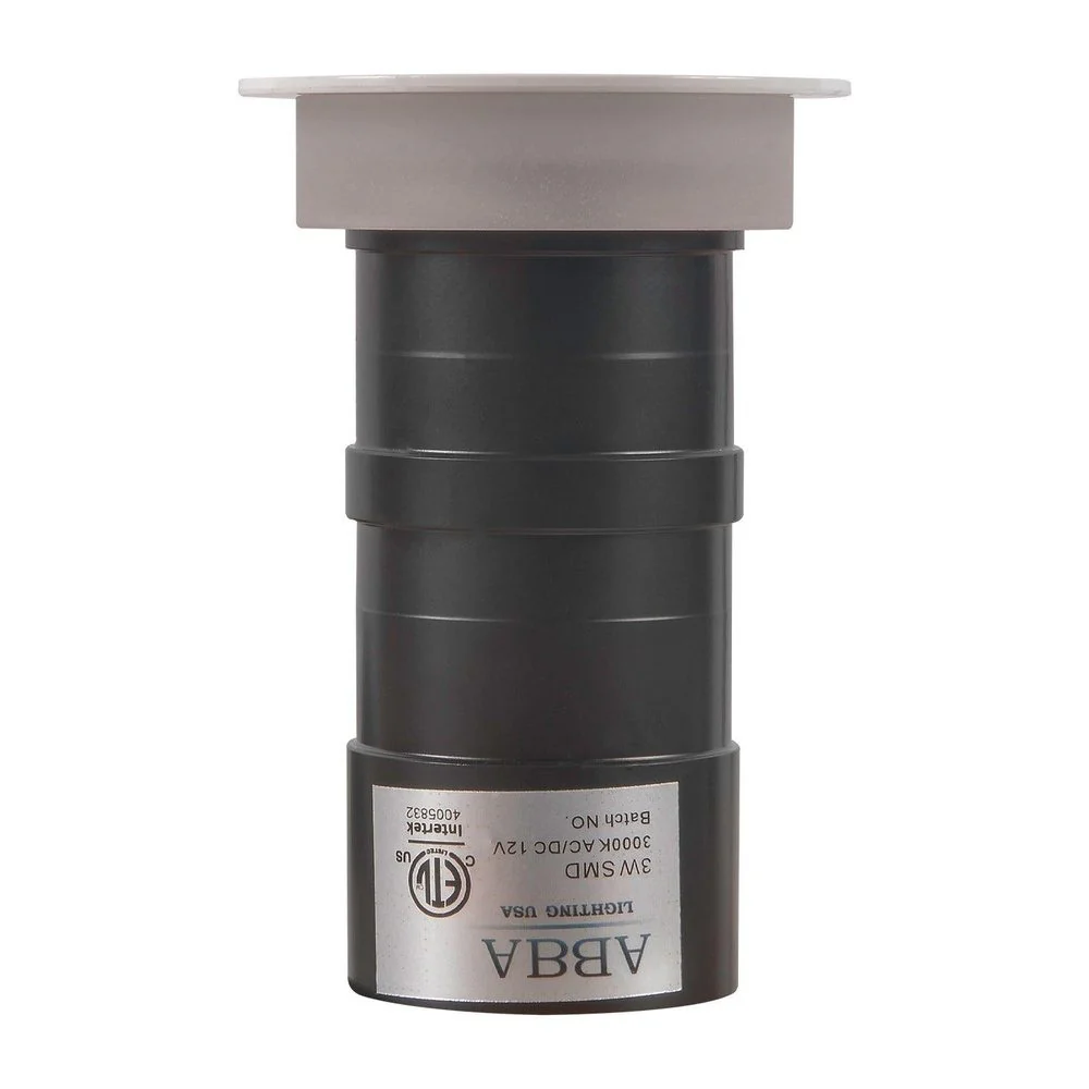 STA02 12V Low Voltage 3W 3000K Warm White Integrated LED Round Aluminum Brick Paver Light Outdoor Step Light - Image 5