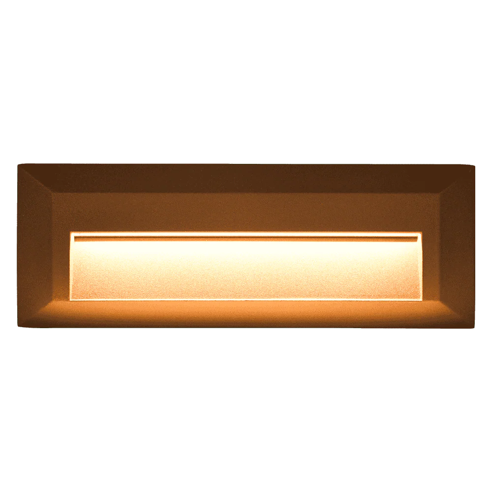 STA04 3+3W 3CCT 3000K/4000K/5000K 12V Low Voltage Cast Aluminum Rectangular Surface Mount LED Step or Deck Light - Image 11