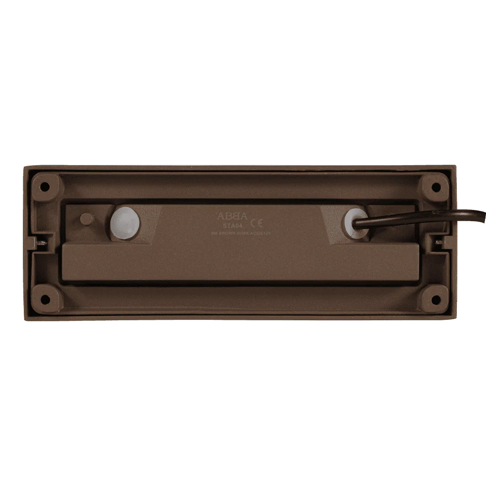 STA04 3+3W 3CCT 3000K/4000K/5000K 12V Low Voltage Cast Aluminum Rectangular Surface Mount LED Step or Deck Light - Image 17
