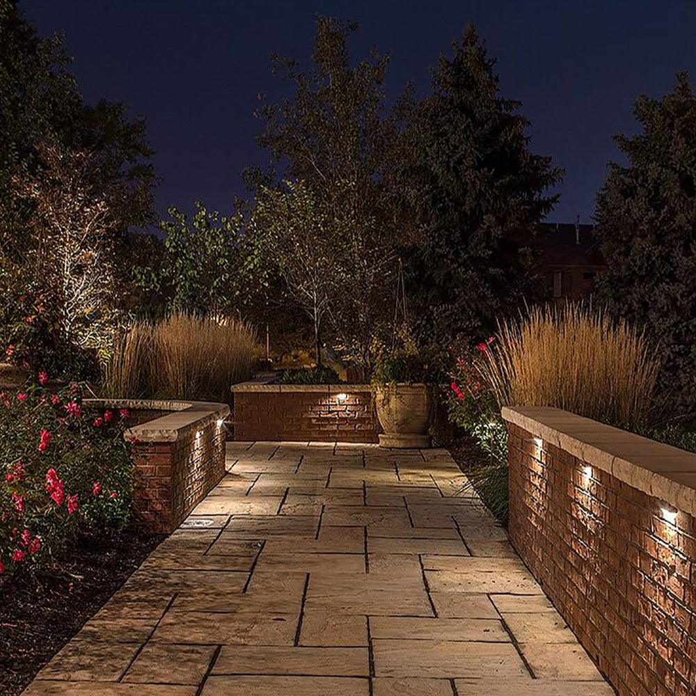 STB05 1.5W 2700K or 3000K 12V Low Voltage Aluminum Hardscape Paver Light Retaining Wall LED Step Lighting - Image 12