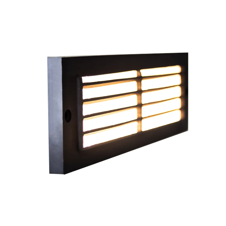 STB08 Cast Brass 12V Low Voltage 4W LED Indoor Outdoor Horizontal Step Light Lighting - Image 7