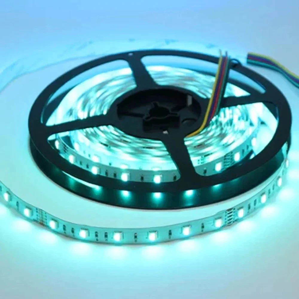 SL05 Strip Light RGB 5050 4.8W/ft 10mm DC12V Low Voltage LED Outdoor IP65 UL SMD Tape Light - Image 6