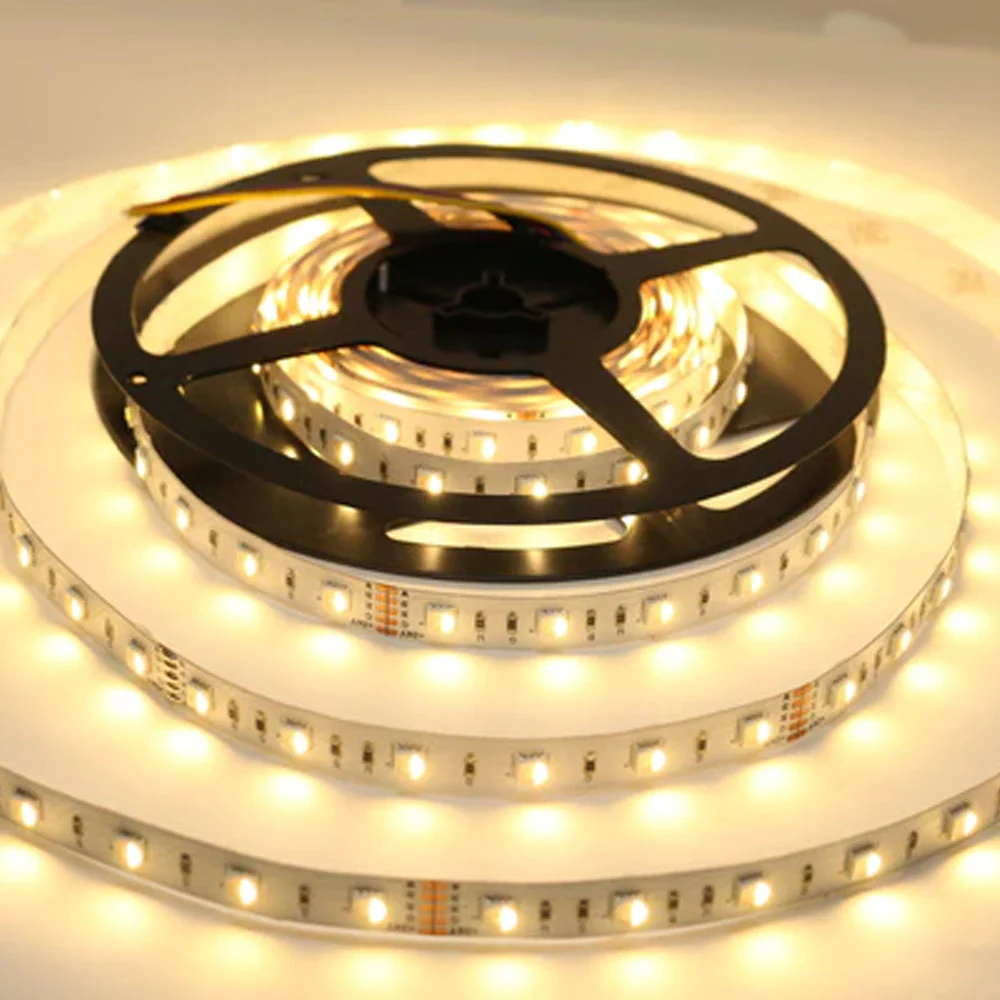 SL09 Strip Light RGBW 5050 4.5W/ft 12mm DC24V Low Voltage LED Outdoor IP20/IP65 UL SMD Tape Light - Image 9