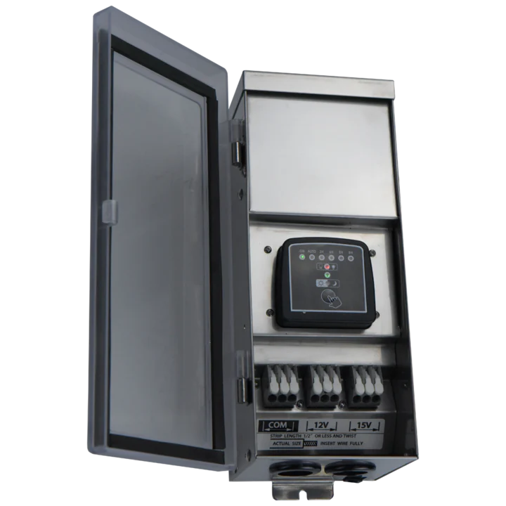 STS300 AC 300W 12V, 15V Low Voltage Stainless Steel Transformer with Photocell & Timer IP65 - Image 5