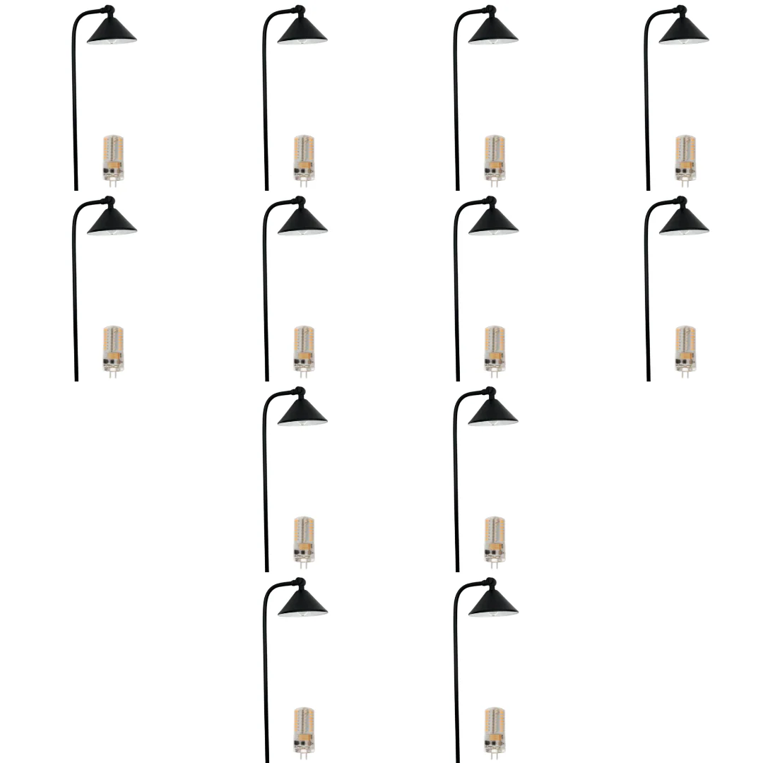 BPLP07 Tulay Bell Brass Path Light 4x/8x/12x G4 2W Dimmable 2700K Package Low Voltage Landscape Lighting - Image 3