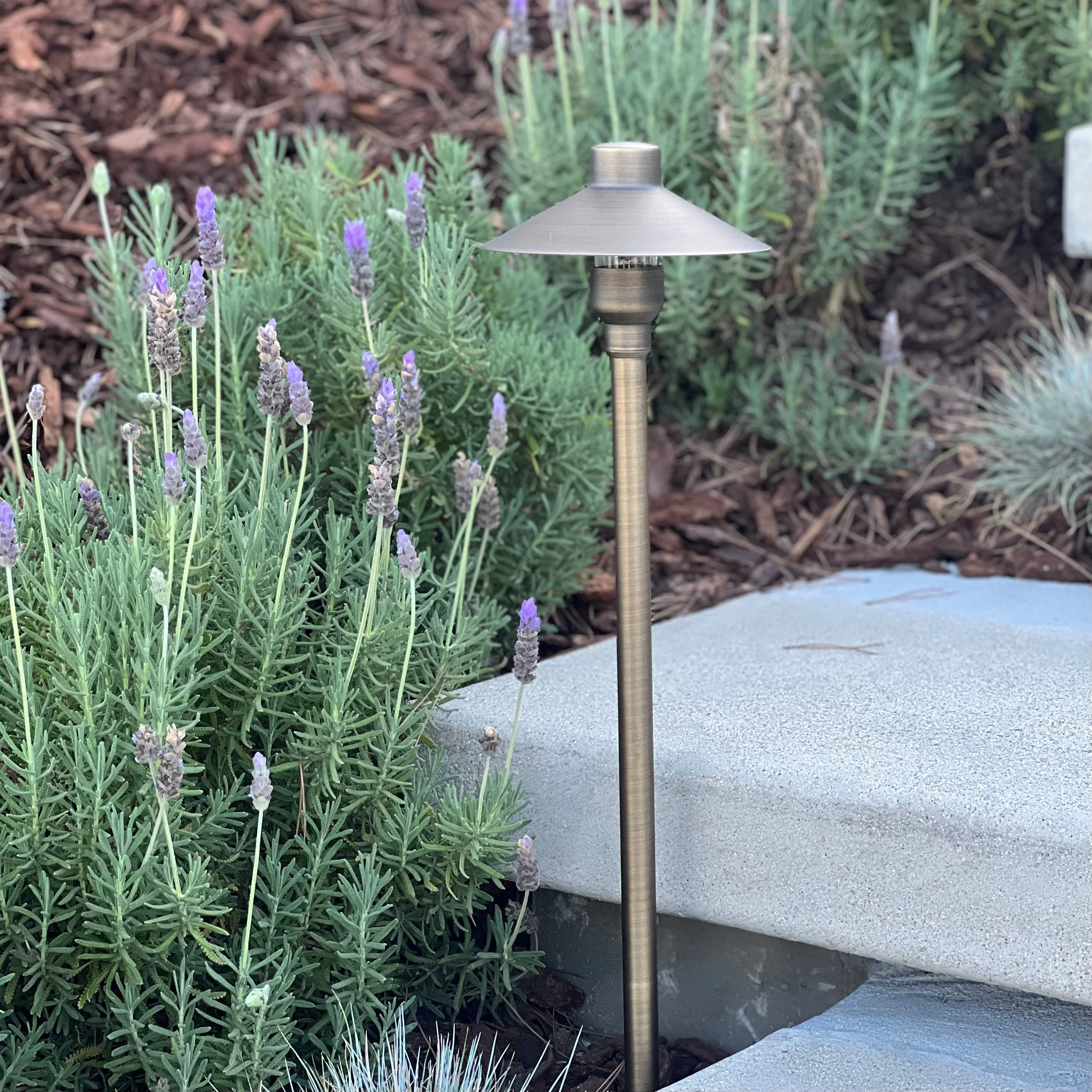 BPLP08 Tulay BH 18" Antique Brass Path Light 4x/8x/12x G4 2W Dimmable 2700K Package Low Voltage Landscape Lighting - Image 5