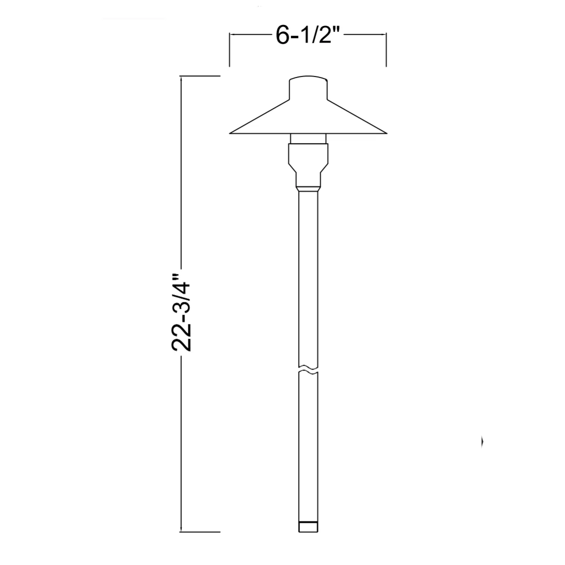 BPLP08 Tulay BH 18" Black Brass Path Light 4x/8x/12x G4 2W Dimmable 2700K Package Low Voltage Landscape Lighting - Image 7
