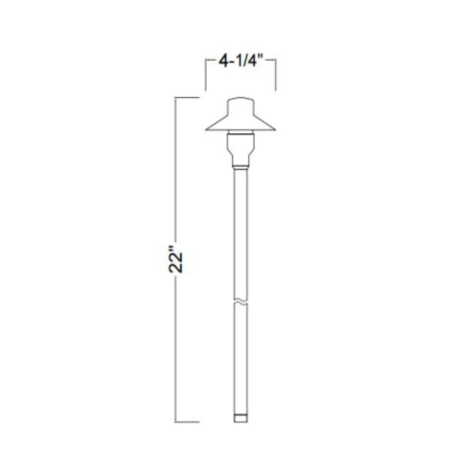 BPLP09 Tulay SH 18" Antique Brass Path Light 4x/8x/12x G4 2W Dimmable 2700K Package Low Voltage Outdoor Lighting - Image 8